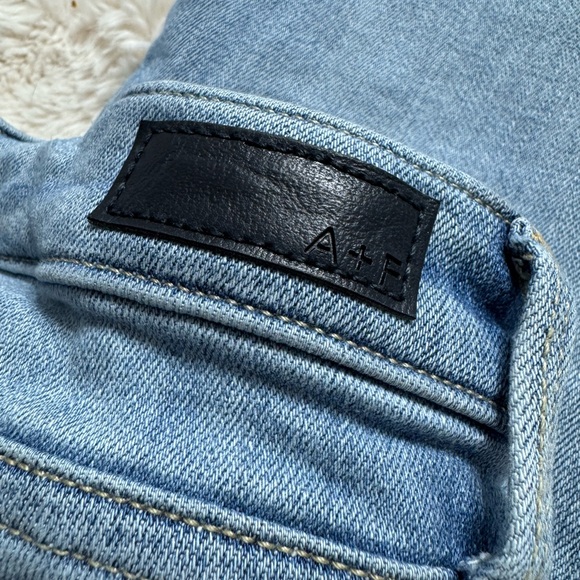 Abercrombie & Fitch Women's Sky Blue High Rise Super Skinny Jeans Size 28 - Picture 5 of 6